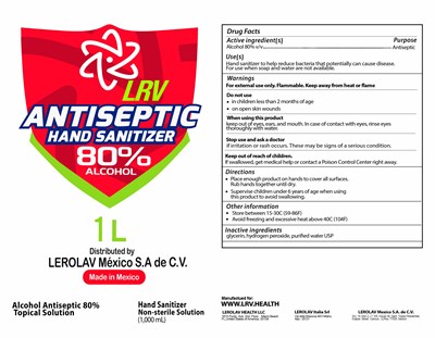 78756-412-10 1000ml Label (Fb 1000 80 Consumer)